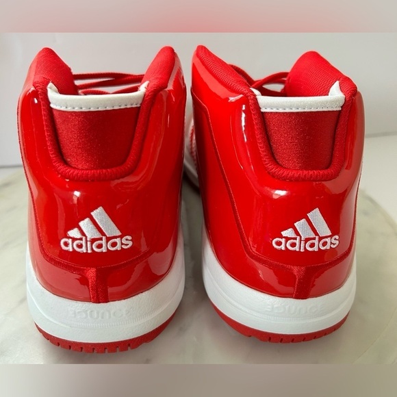 BRAND NEW NEVER WORN Adidas Pro Model 2G Red Patent Leather Shoe 11.5 US